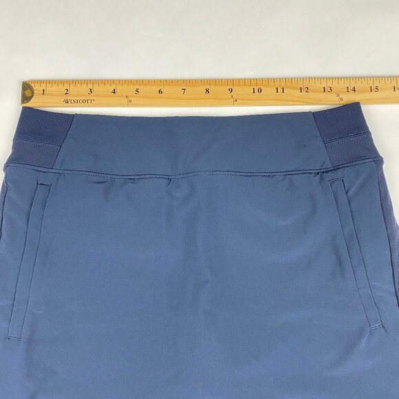 Athleta Brooklyn Skort 16" Womens 6 Navy Blue Athletic Performance Stretch - Picture 9 of 13